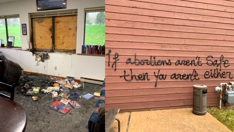 Man linked to firebombing of Wisconsin anti-abortion group via leftover burrito