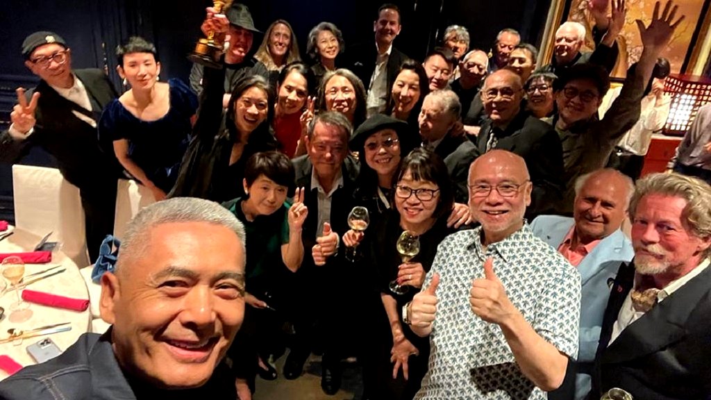 Michelle Yeoh celebrates Oscar win with Chow Yun Fat, Donnie Yen at star-studded Hong Kong event
