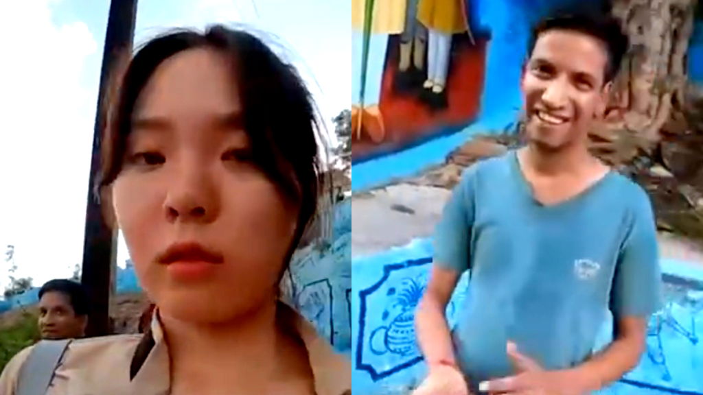 Man in India arrested after video of him flashing Korean vlogger goes viral