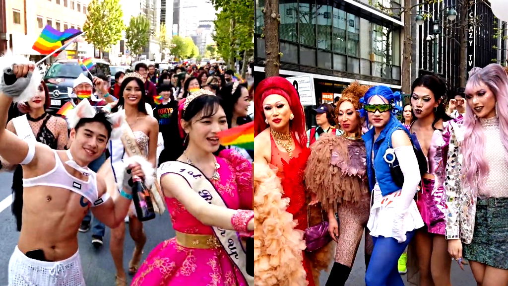 10,000 people march, demand progress in Tokyo’s first Pride parade in 4