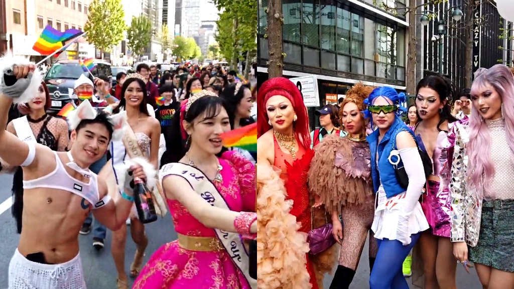 10,000 people march, demand progress in Tokyo’s first Pride parade in 4 years