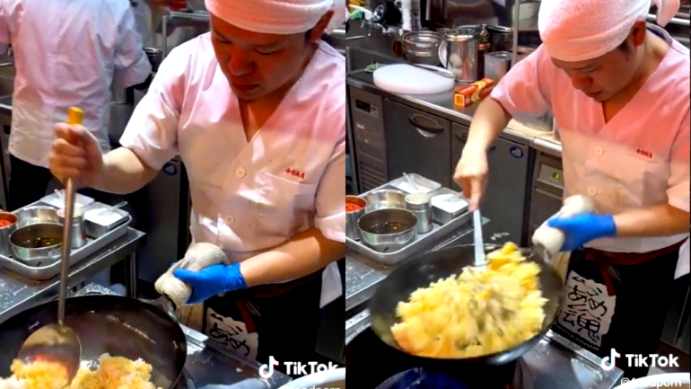 ‘Magician with a wok’ wows TikTok with his fried rice cooking skills