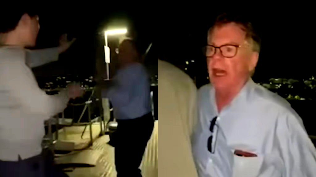 Australian man’s racist attack on group of Asians fishing caught on camera