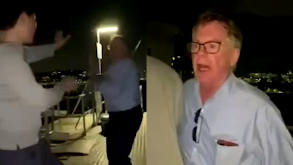 Australian man’s racist attack on group of Asians fishing caught on camera