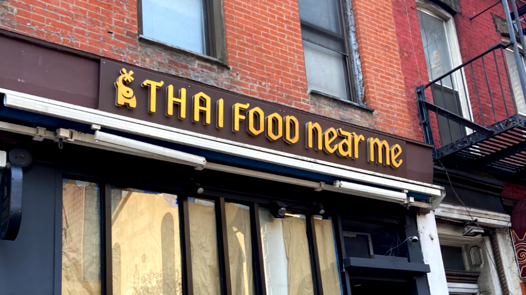 NYC restaurant named ‘Thai Food Near Me’ goes viral