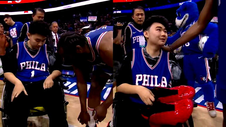 James Harden fulfills promise to Michigan State shooting survivor John Hao