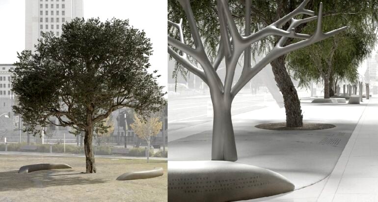 Los Angeles unveils winning design for the 1871 Chinese Massacre memorial