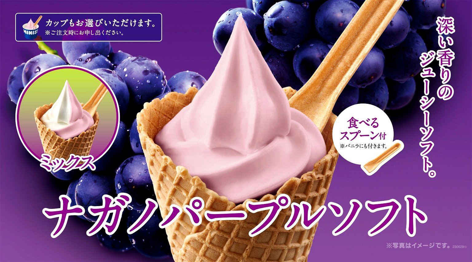 Nagano Purple ice cream