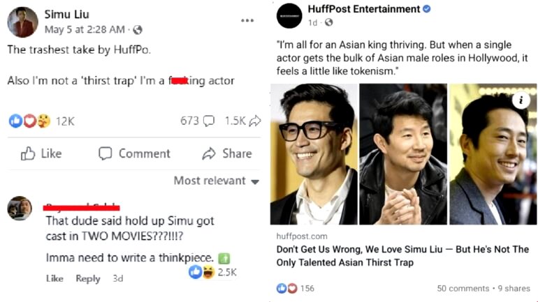 Simu Liu calls out HuffPost for suggesting ‘tokenism’ landed him ‘Ken’ role in ‘Barbie’