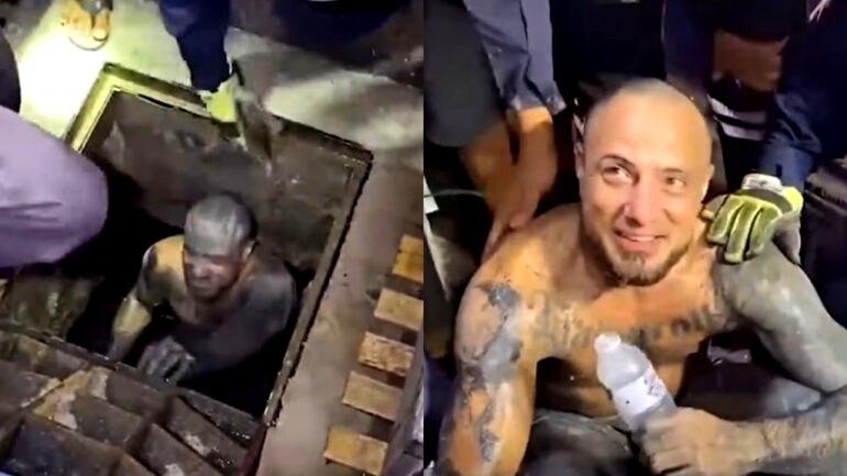US man rescued from Thai sewer after 7 hours of being trapped