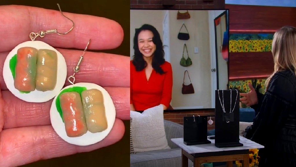 Miniature artist connects with her roots by creating jewelry of Vietnamese dishes