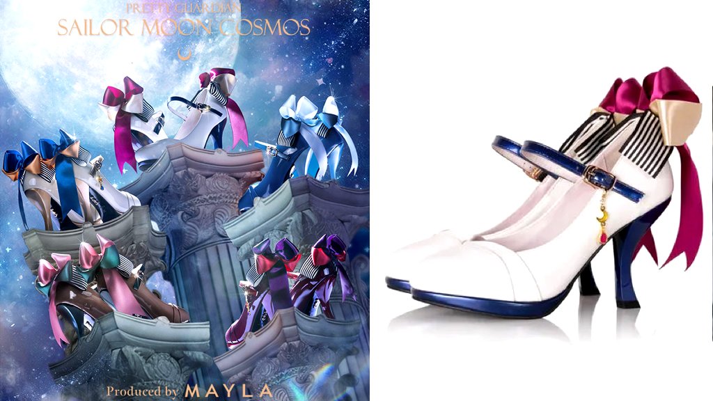 Japanese company releases limited shoe collection inspired by Eternal Sailor Moon