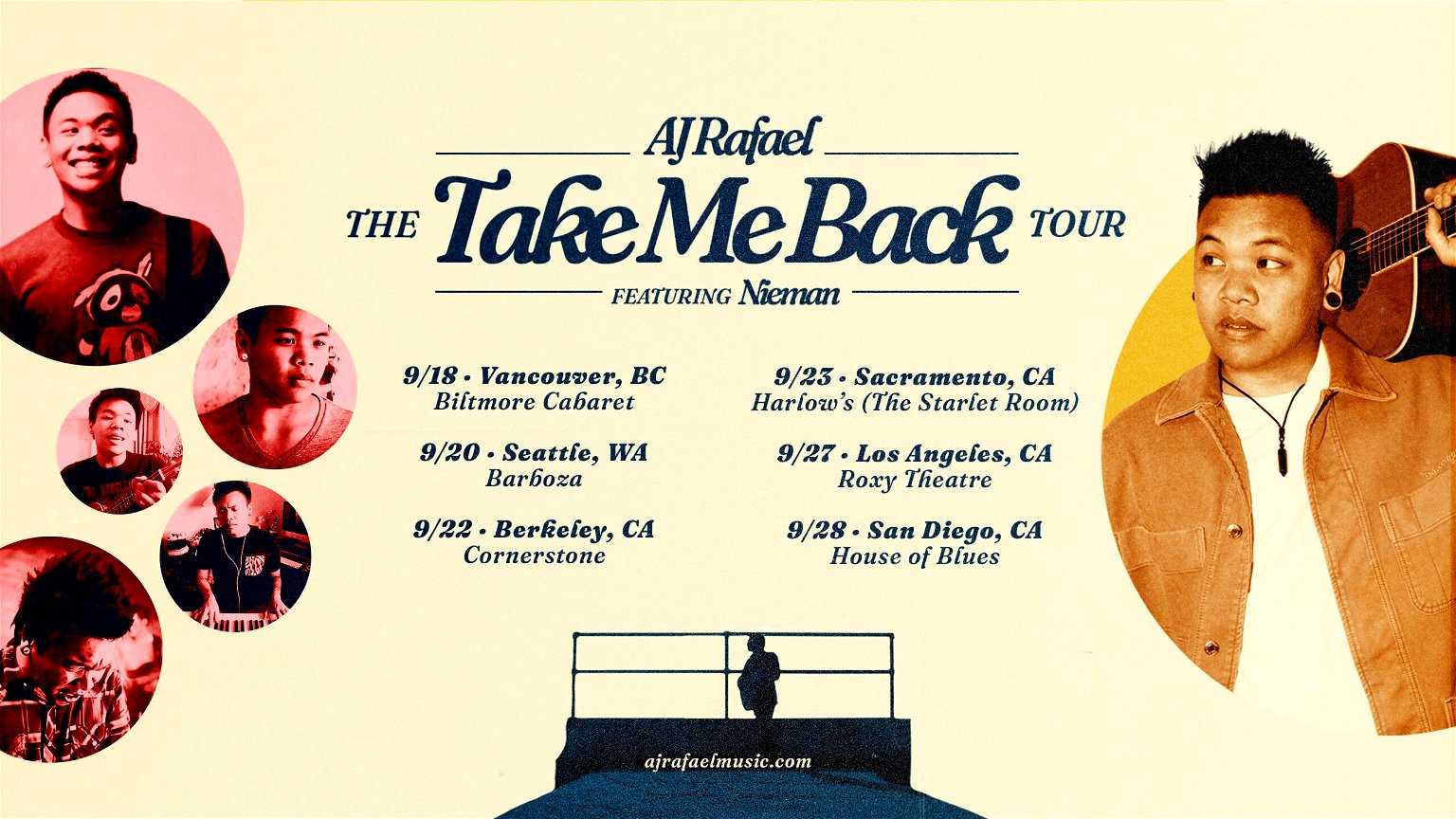 Fil-Am musician AJ Rafael announces ‘The Take Me Back Tour’ after 9-year hiatus