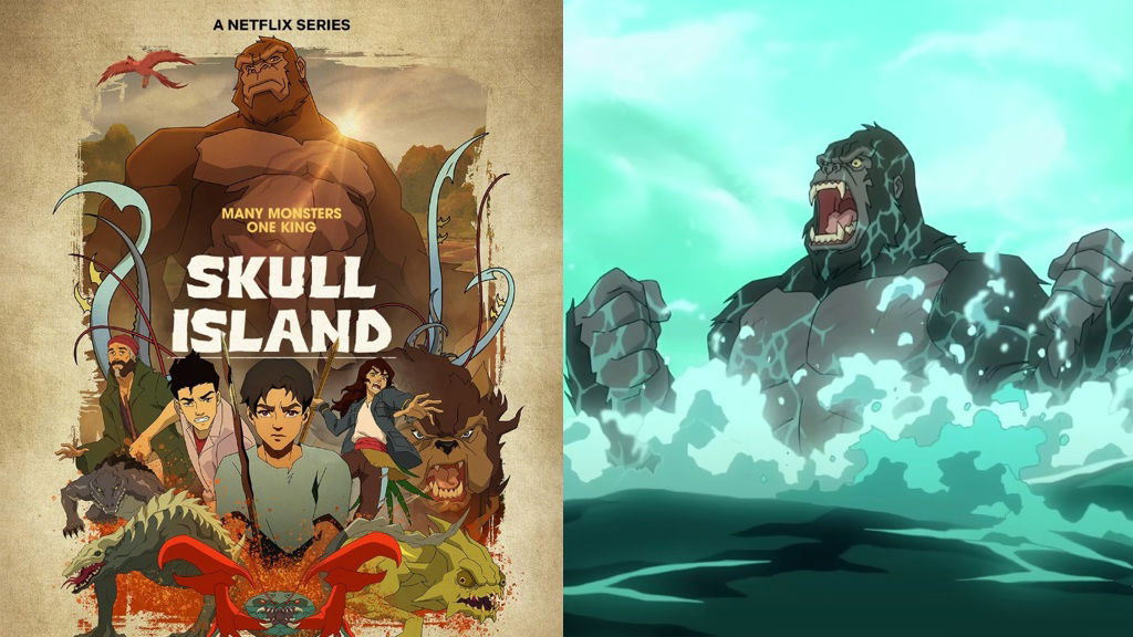 Kong skull hot sale island netflix