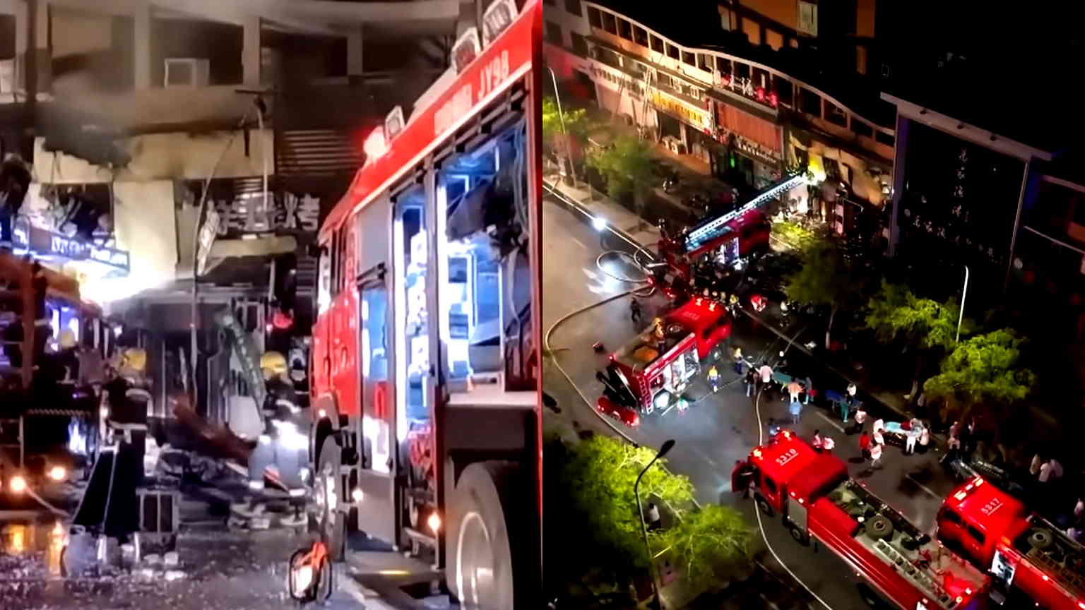 BBQ restaurant explosion in China kills 31, prompts national safety campaigns