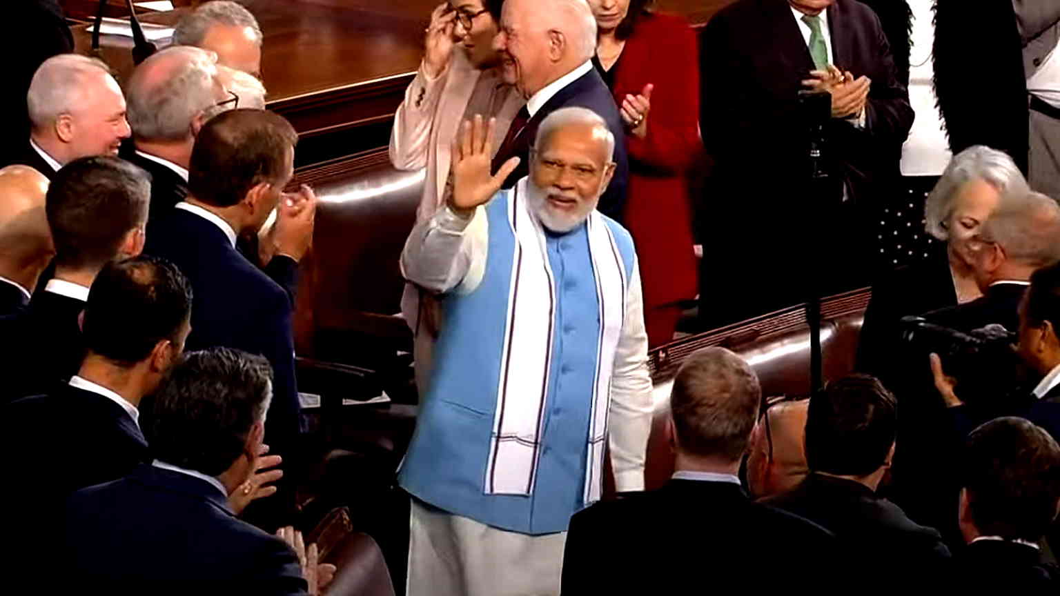 Indian PM Modi’s speech to US Congress draws support, boycotts from lawmakers