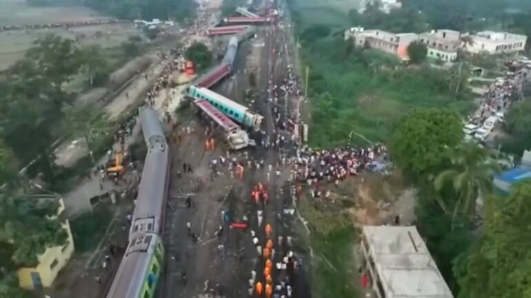 Death toll for India’s worst train crash in decades rises to at least 275