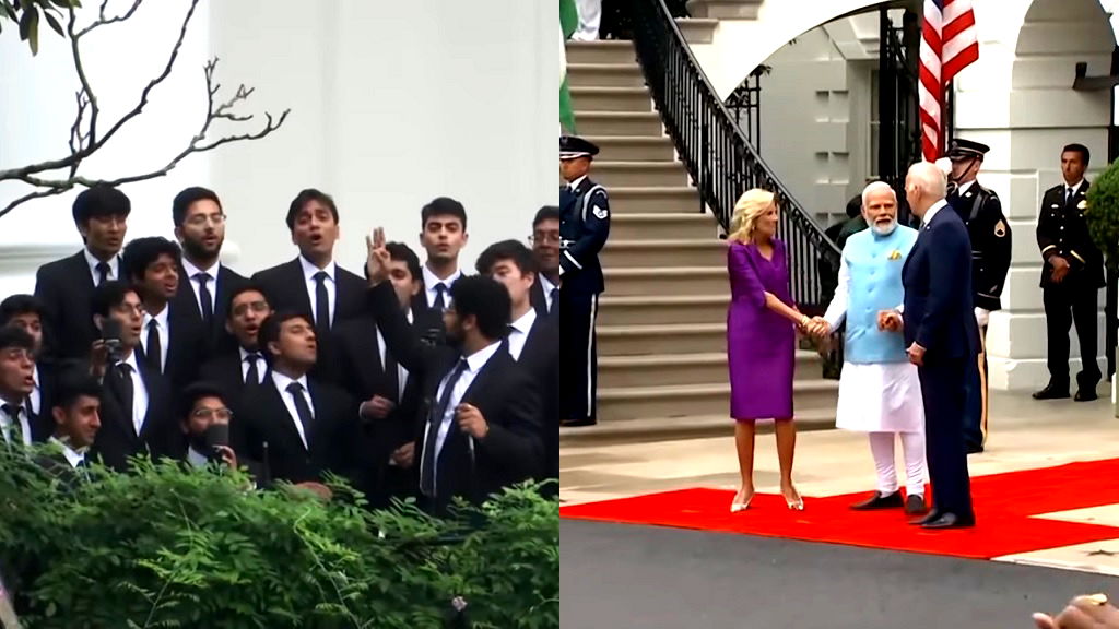 Watch: UPenn a cappella group sings Bollywood songs at White House to welcome PM Modi