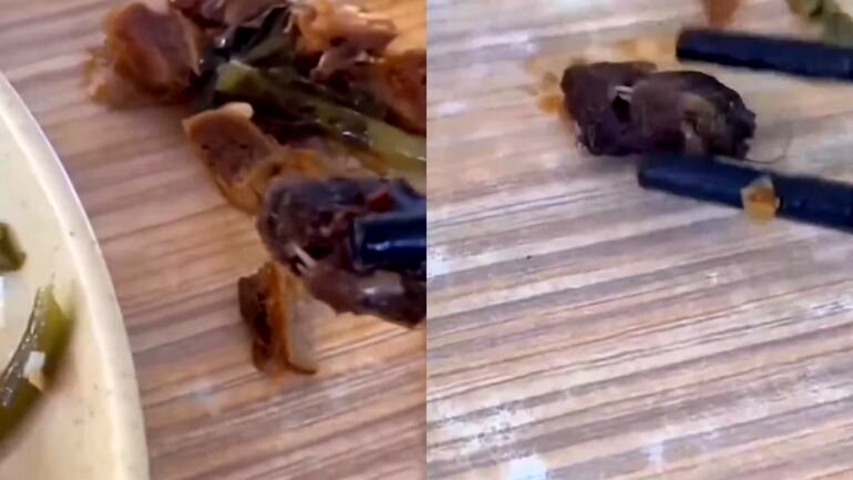 Chinese authorities conclude strange object found in student’s meal was rat head