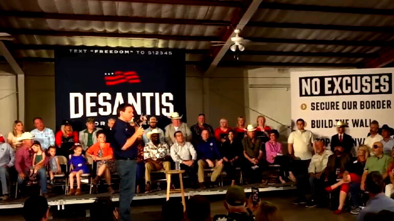 Ron DeSantis again slams ‘really cheap’ Christmas toys made in China during Texas rally