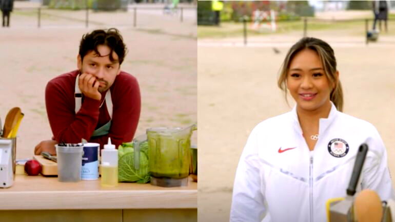 Sunisa Lee takes on hilarious cooking challenge on ‘Top Chef: World All-Stars’