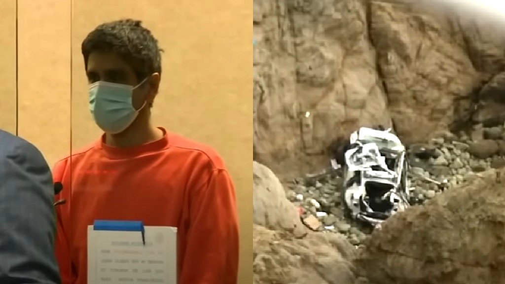 California radiologist accused of driving family off cliff in Tesla barred from medical practice