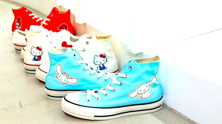 Sanrio and Converse team up to release 4 All Star character colorways