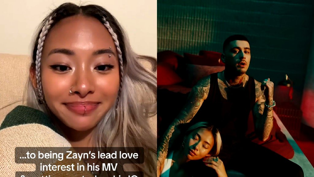 Fan overjoyed after being unexpectedly cast as Zayn Malik’s love interest in music video