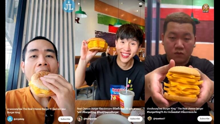 Burger King Thailand introduces ‘real cheeseburger’ with 20 cheese slices, no meat