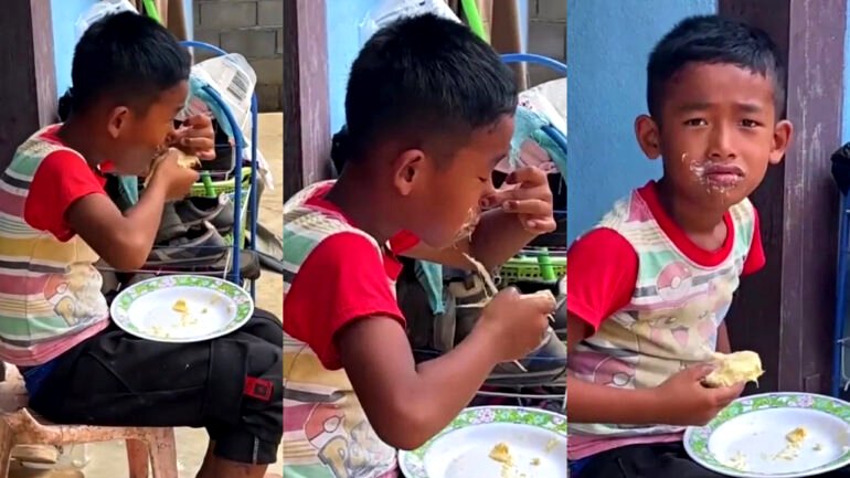 Boy ‘sacrifices breathing’ to eat durian in viral video