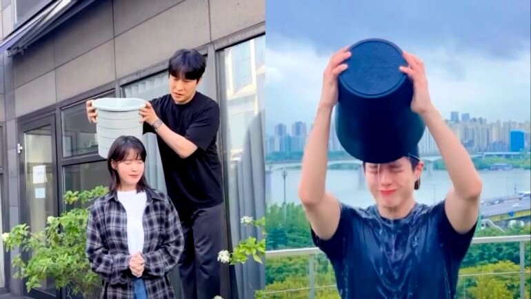 Korean celebrities rekindle ‘Ice Bucket Challenge’ in honor of ALS hospital construction