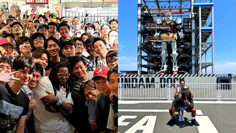 NFL star and anime fan Jamaal Williams lives out childhood dreams in Japan