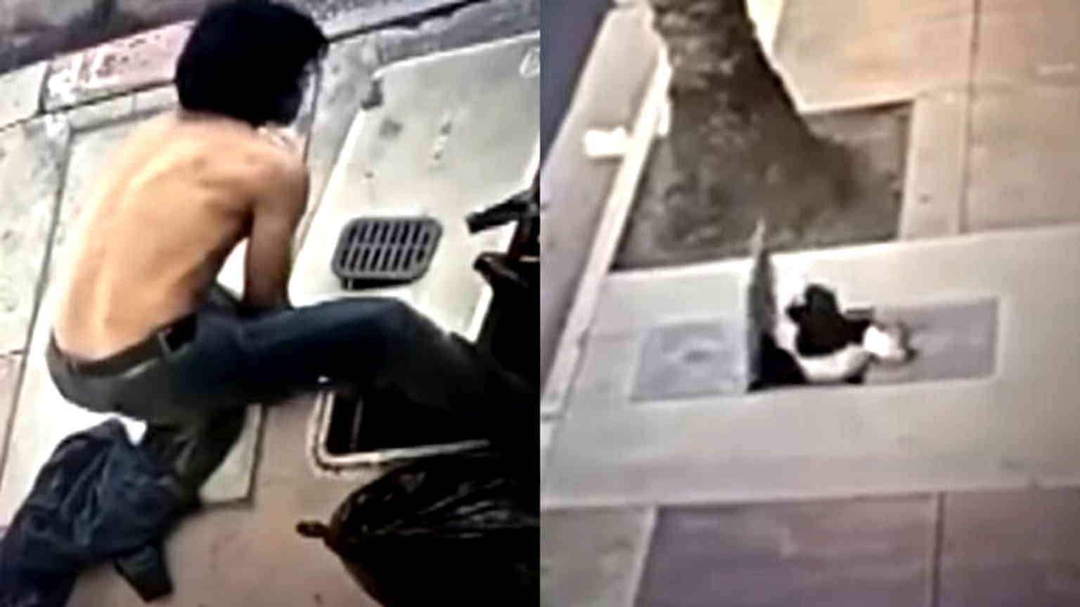 Homeless man found living in underground vault in Los Angeles’ Little Tokyo