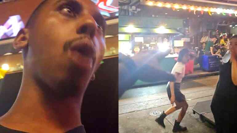 Controversial livestreamer confronted by enraged Japanese-speaking woman in Bangkok