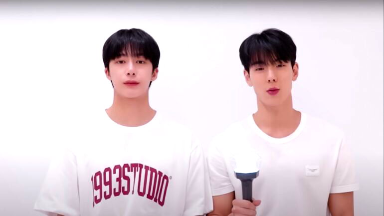 MONSTA X debut first subunit with members Shownu and Hyungwon