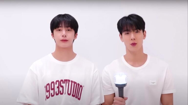 MONSTA X debut first subunit with members Shownu and Hyungwon