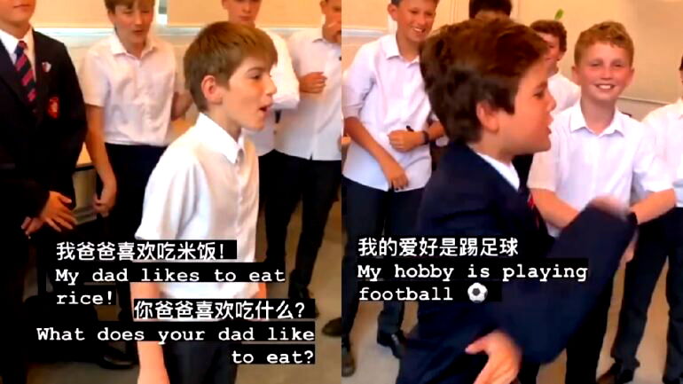 Watch: English schoolboys duke it out in wholesome ‘rap battle’ in Mandarin