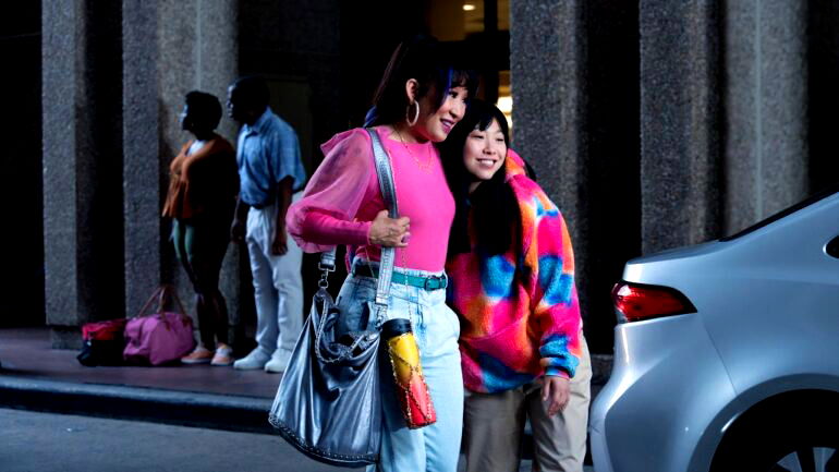 First look: Awkwafina and Sandra Oh star as estranged sisters in upcoming comedy ‘Quiz Lady’