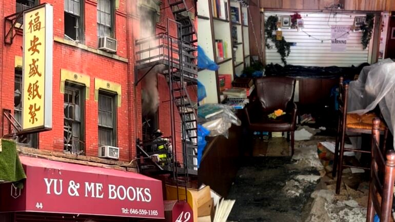 1st Asian American woman-owned bookstore in NYC receives more than $300,000 in donations after fire damage