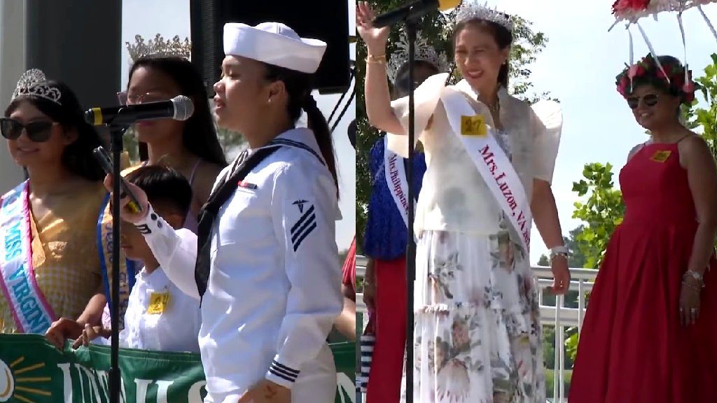 Filipinos hold pageant, parade at Virginia Beach as city celebrates 46th Fil-Am Friendship Day