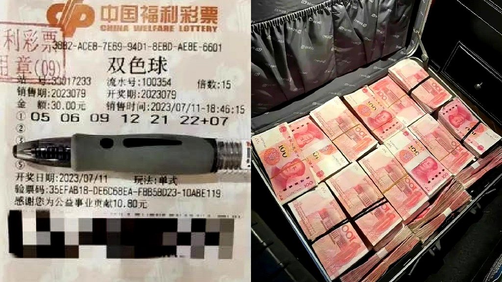 Chinese man wins $10 million in lottery by using his family’s birth dates