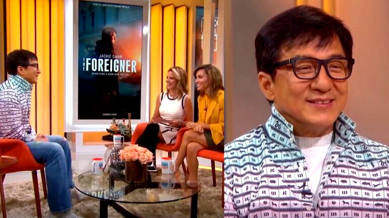 This clip of Jackie Chan responding to a question about the Kardashians is going viral