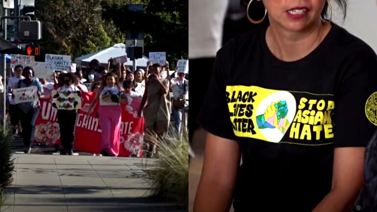 ‘Blasian March’ unites Black, Asian and Blasian communities in Sacramento