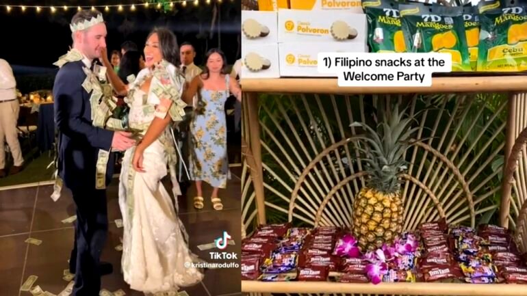 Video: Filipino American bride shares how she incorporated Filipino culture into her wedding