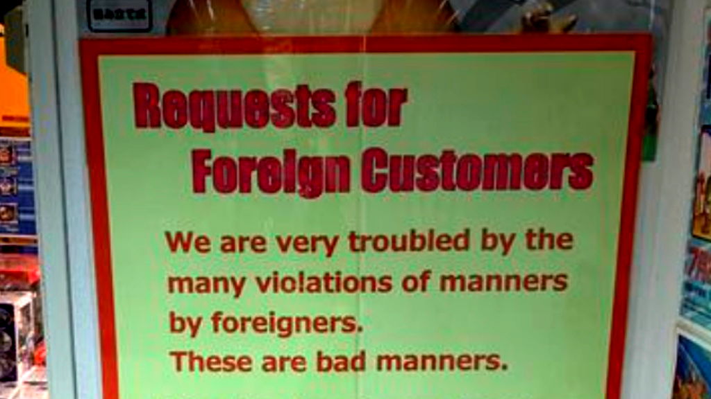 japanese-store-slams-foreign-tourists-for-bad-manners