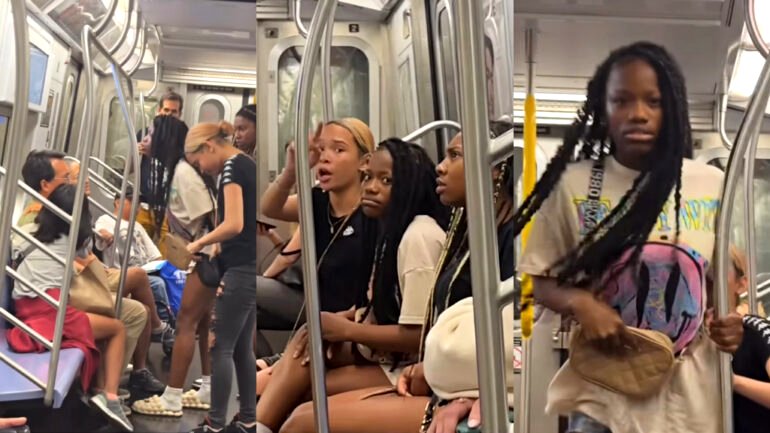 Asian mother reveals what started the alleged hate crime attack by woman on NYC subway