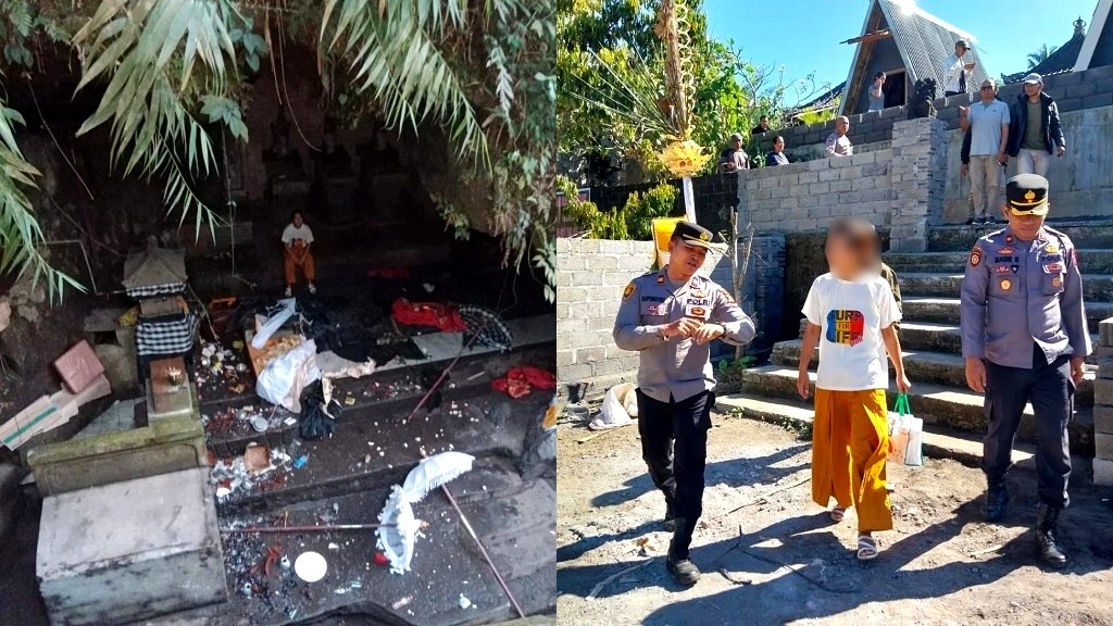 Bali village performs cleansing ritual after tourist influenced by ‘supernatural whisper’ damages temple