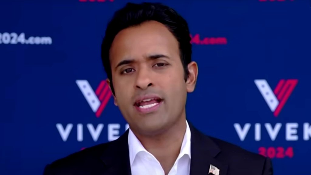 GOP presidential candidate Vivek Ramaswamy says China can have Taiwan after 2028 if he is elected