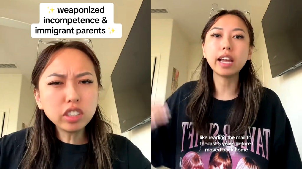 TikTok user’s post about ‘weaponized incompetence’ from immigrant parents sparks discussion