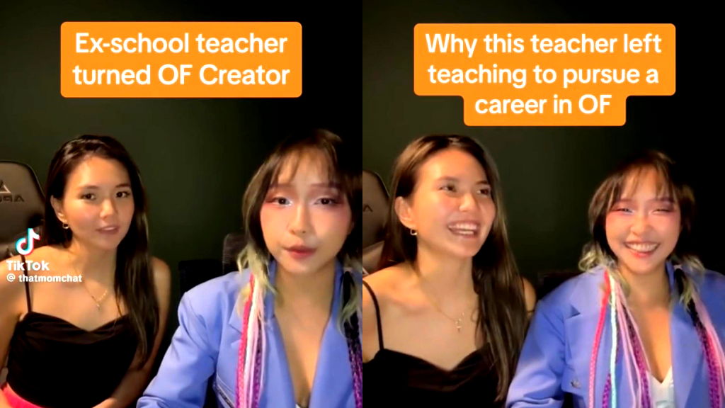 Video: Singaporean ex-teacher explains why she became an OnlyFans creator